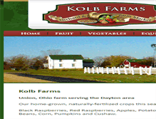 Tablet Screenshot of kolbfarm.com